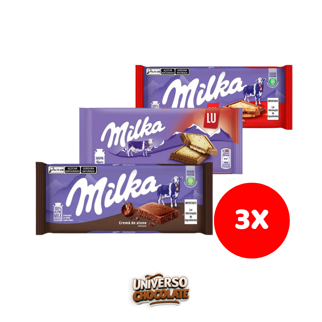 Combo Barras Milka