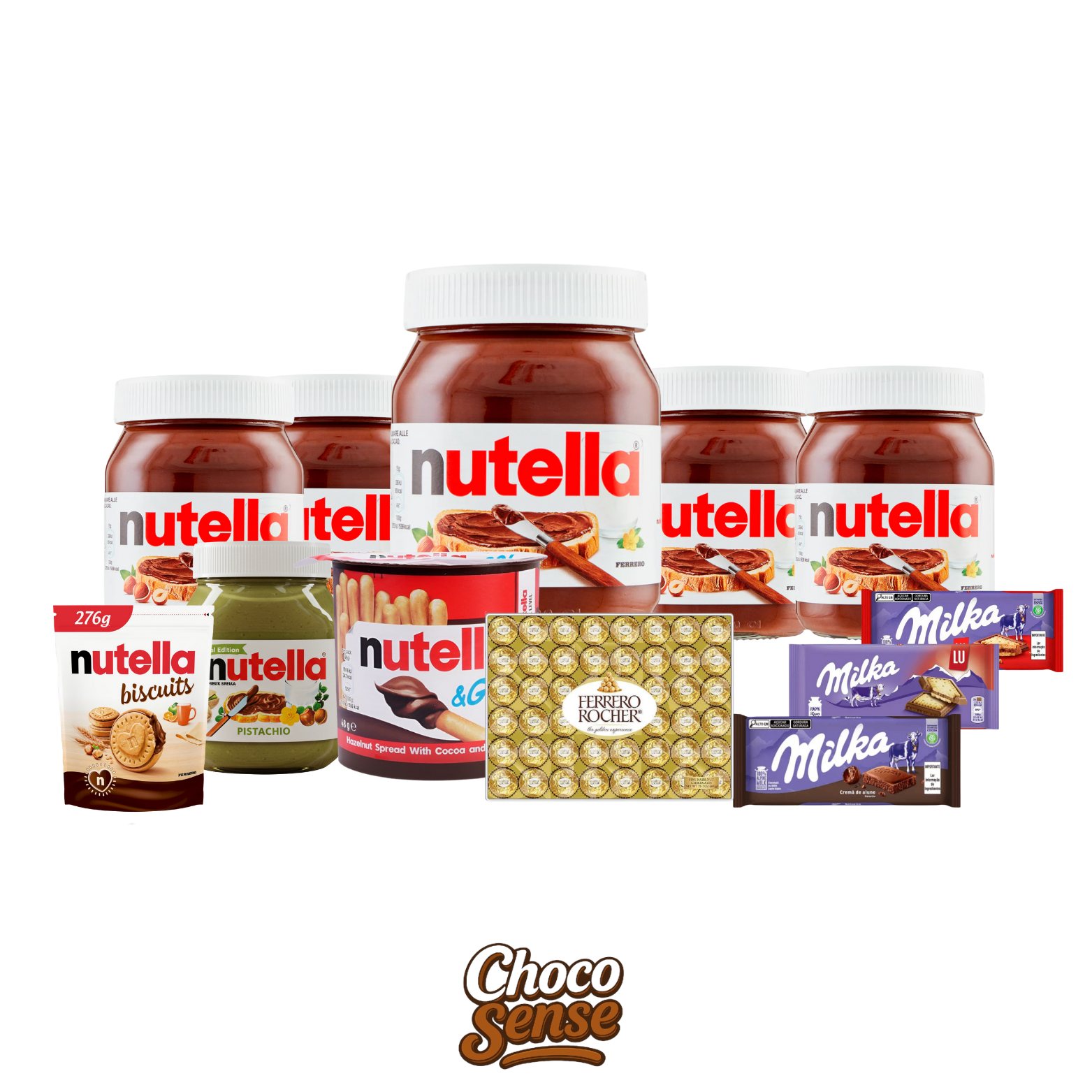 Combo 5kg - Universo Chocolate Nutella Variados